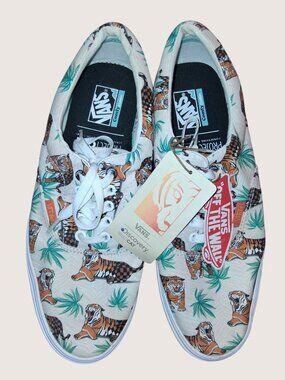 NWOT Project Cat Tiger Vans size 11